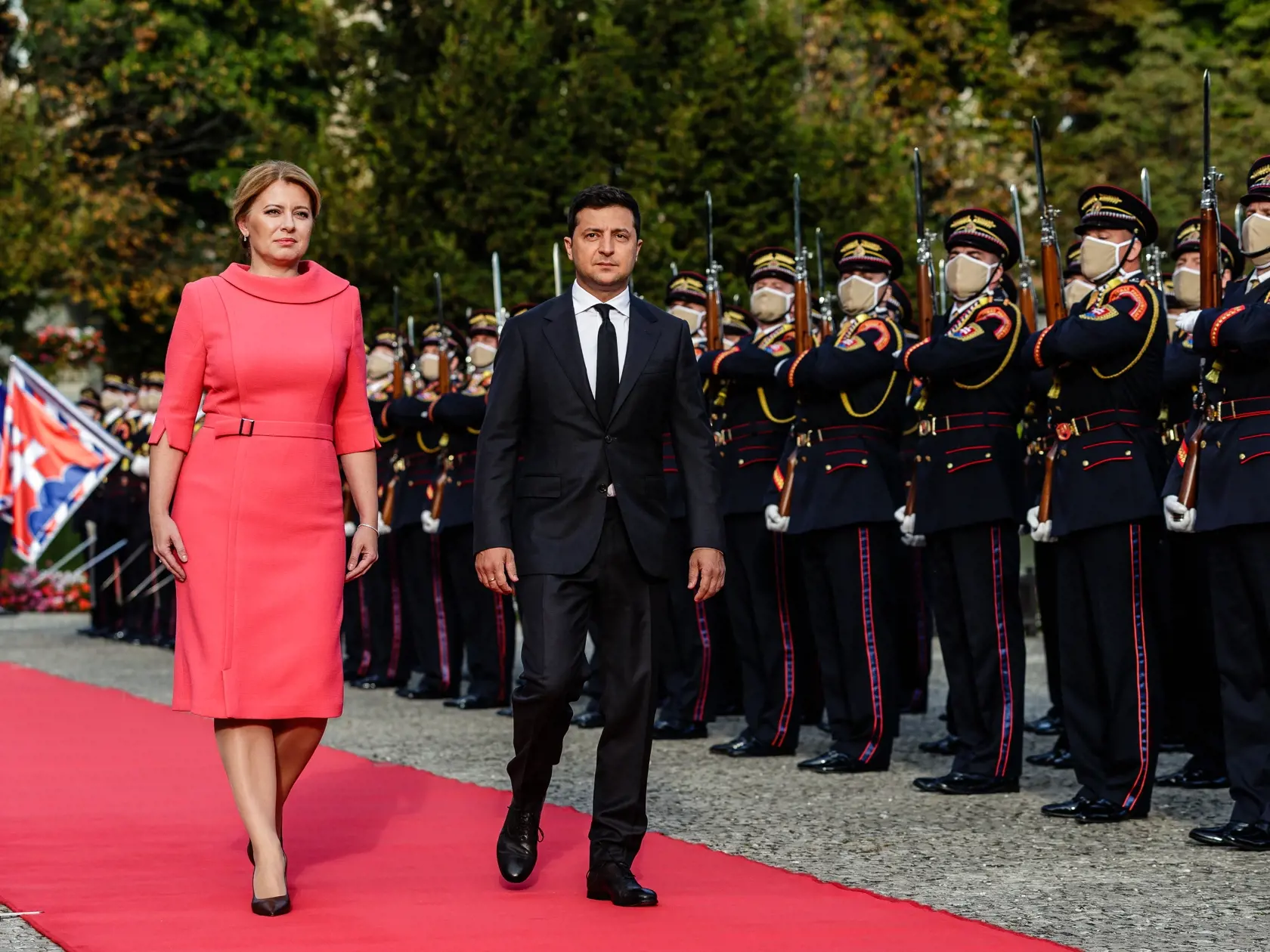 Na pozvanie prezidentky SR Zuzany Čaputovej  pricestoval vo štvrtok 24. septembra 2020 na oficiálnu návštevu Slovenska ukrajinský prezident Volodymyr Zelenskyj.