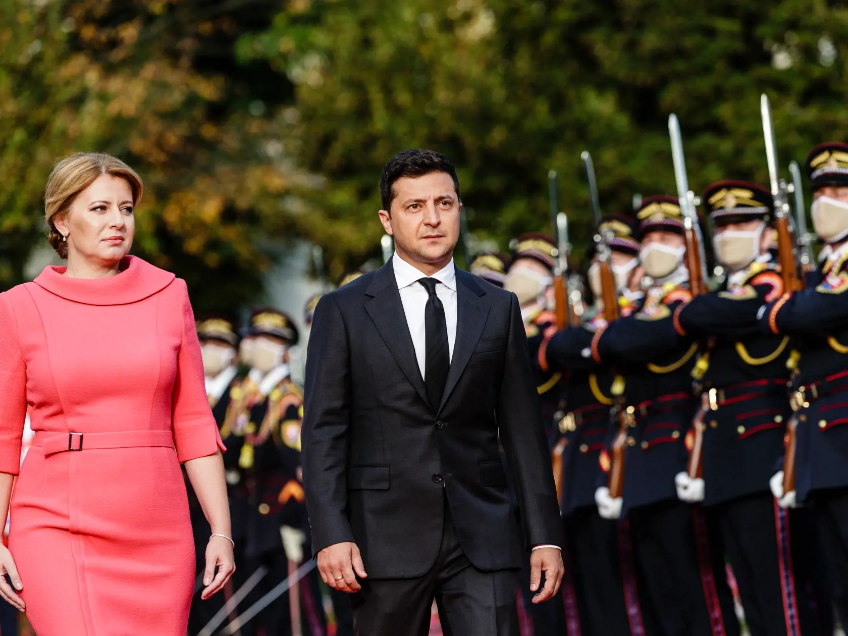 Na pozvanie prezidentky SR Zuzany Čaputovej  pricestoval vo štvrtok 24. septembra 2020 na oficiálnu návštevu Slovenska ukrajinský prezident Volodymyr Zelenskyj.