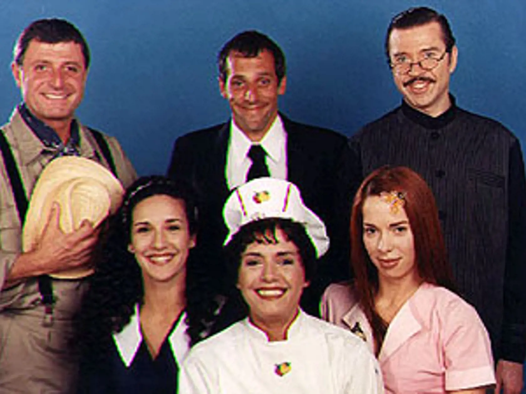 Ramón, Rocky, Bernardo, Martha, Socorro a Lina