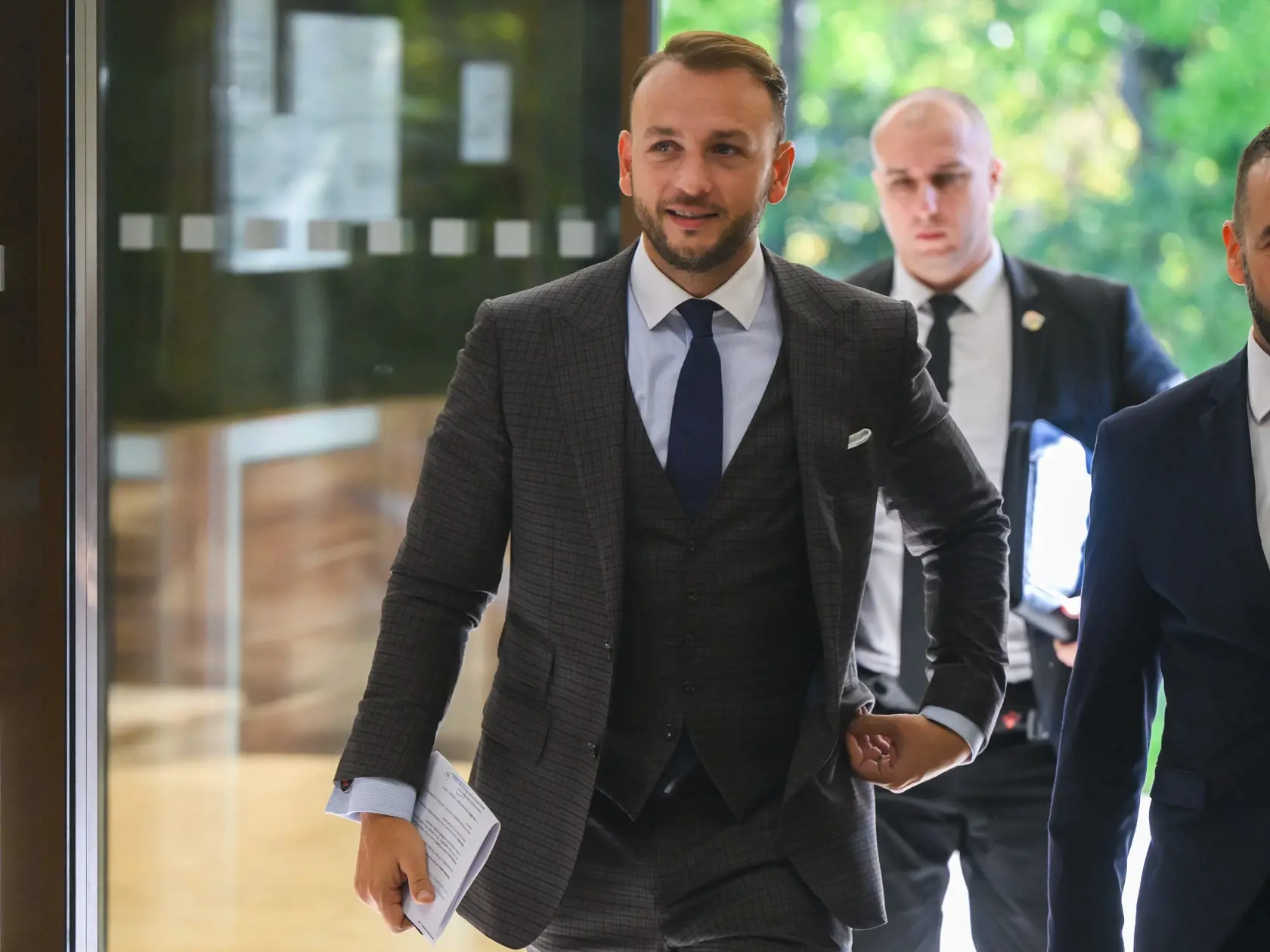 Na snímke minister vnútra SR Matúš Šutaj Eštok (Hlas-SD)