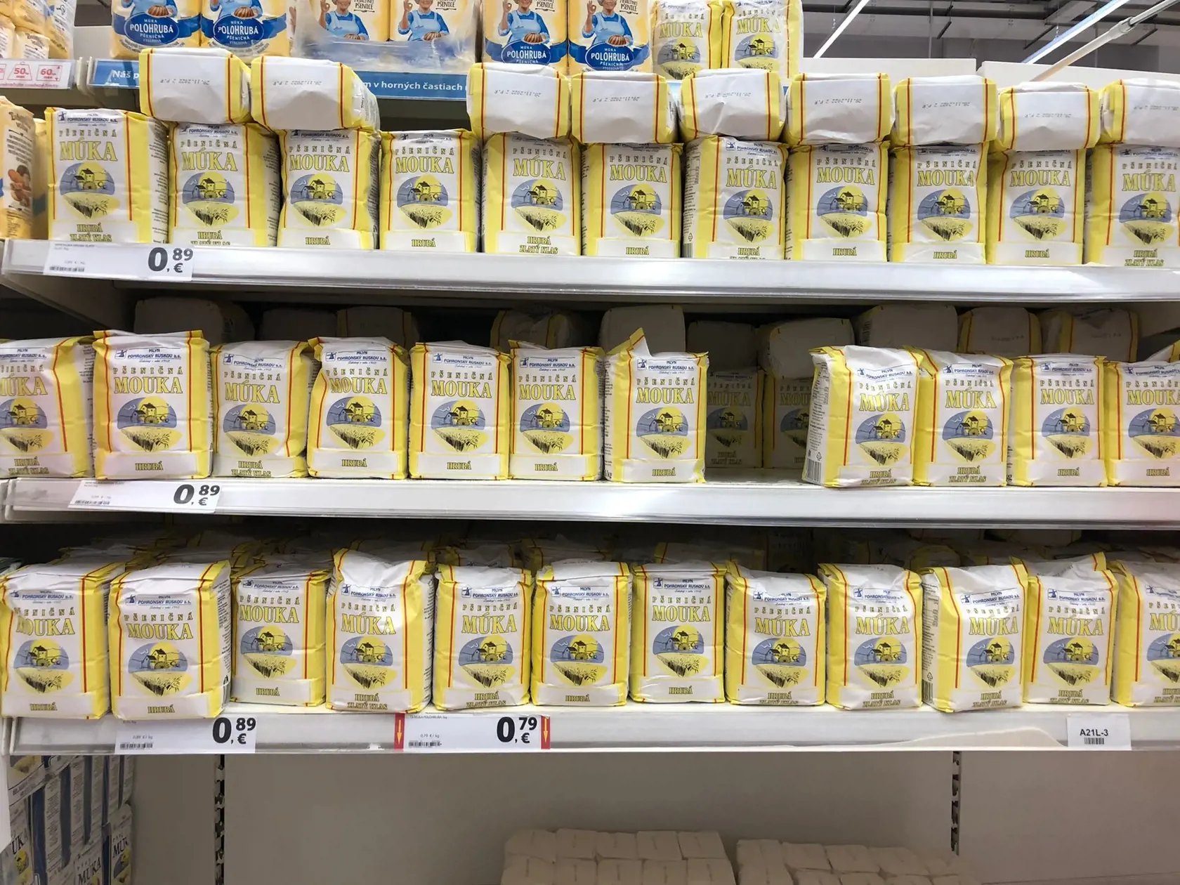 Aktuálne ceny potravín na Slovensku v Tescu Expres.