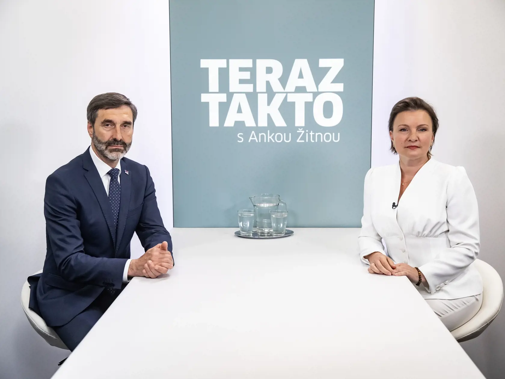 Diskusná relácia “Teraz takto”, ktorej hosťom bol Juraj Blanár.