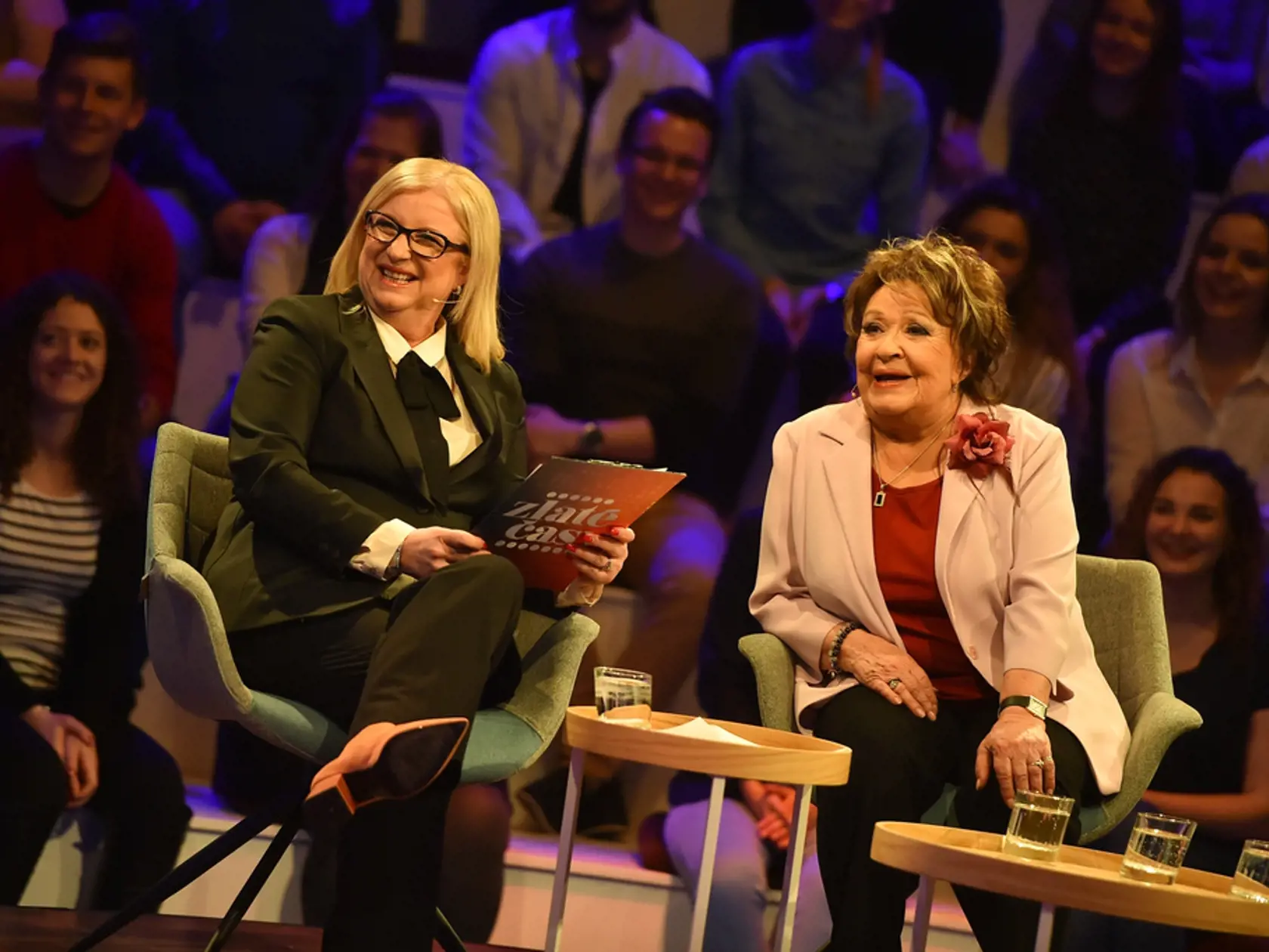 Elena Vacvalová a Jiřina Bohdalová.