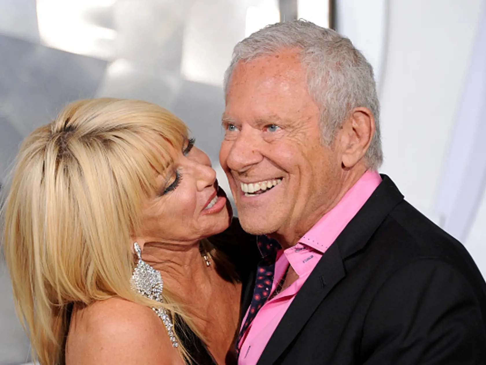 WESTWOOD, CA - DECEMBER 14:  Actress Suzanne Somers and husband Alan Hamel arrive at the premiere of Columbia Pictures' "Passengers" at Regency Village Theatre on December 14, 2016 in Westwood, California.  (Photo by Gregg DeGuire/WireImage)