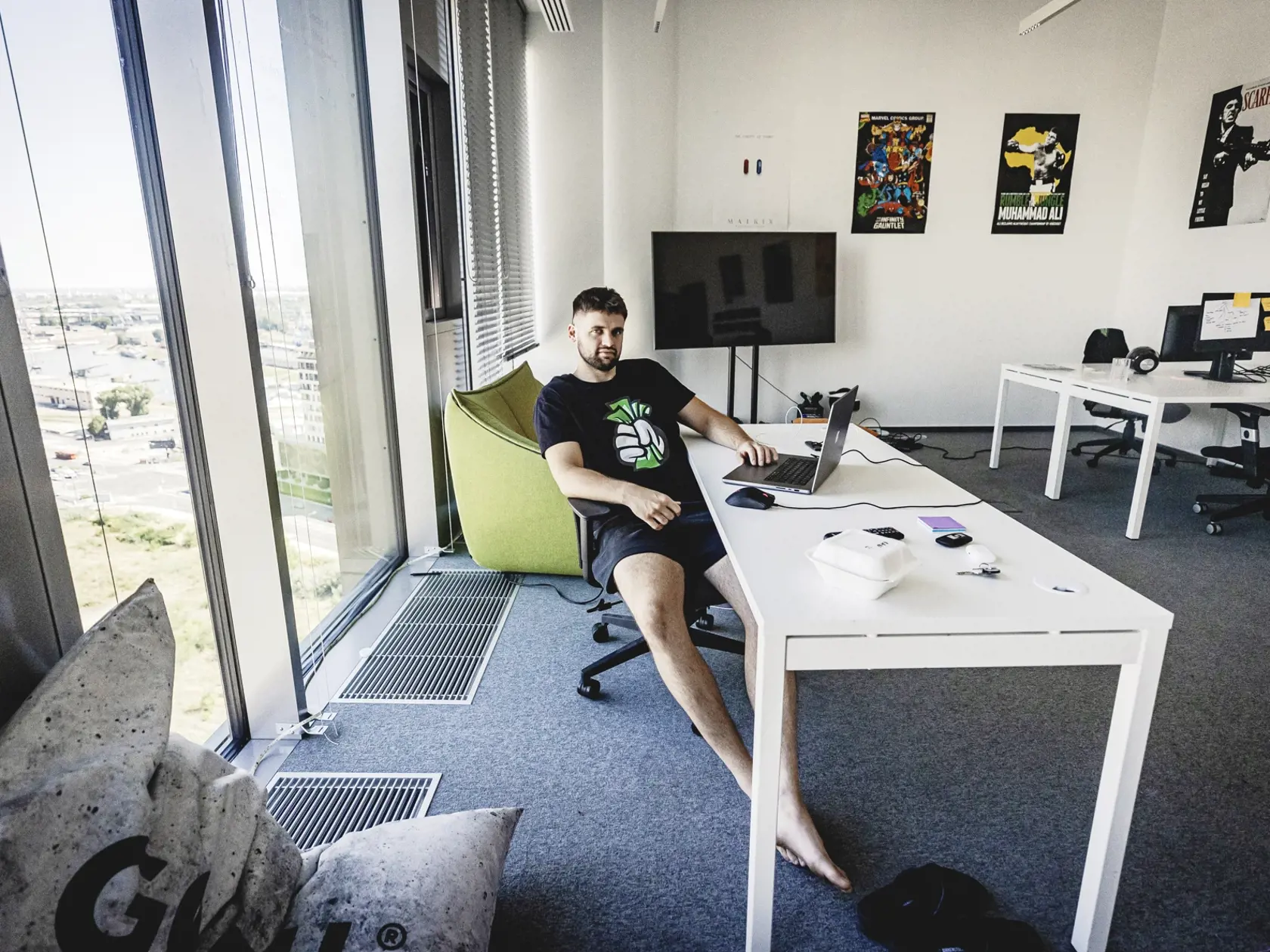 V office. Filip Sulík a jeho partneri od začiatku prezentovali veľkolepé plány.