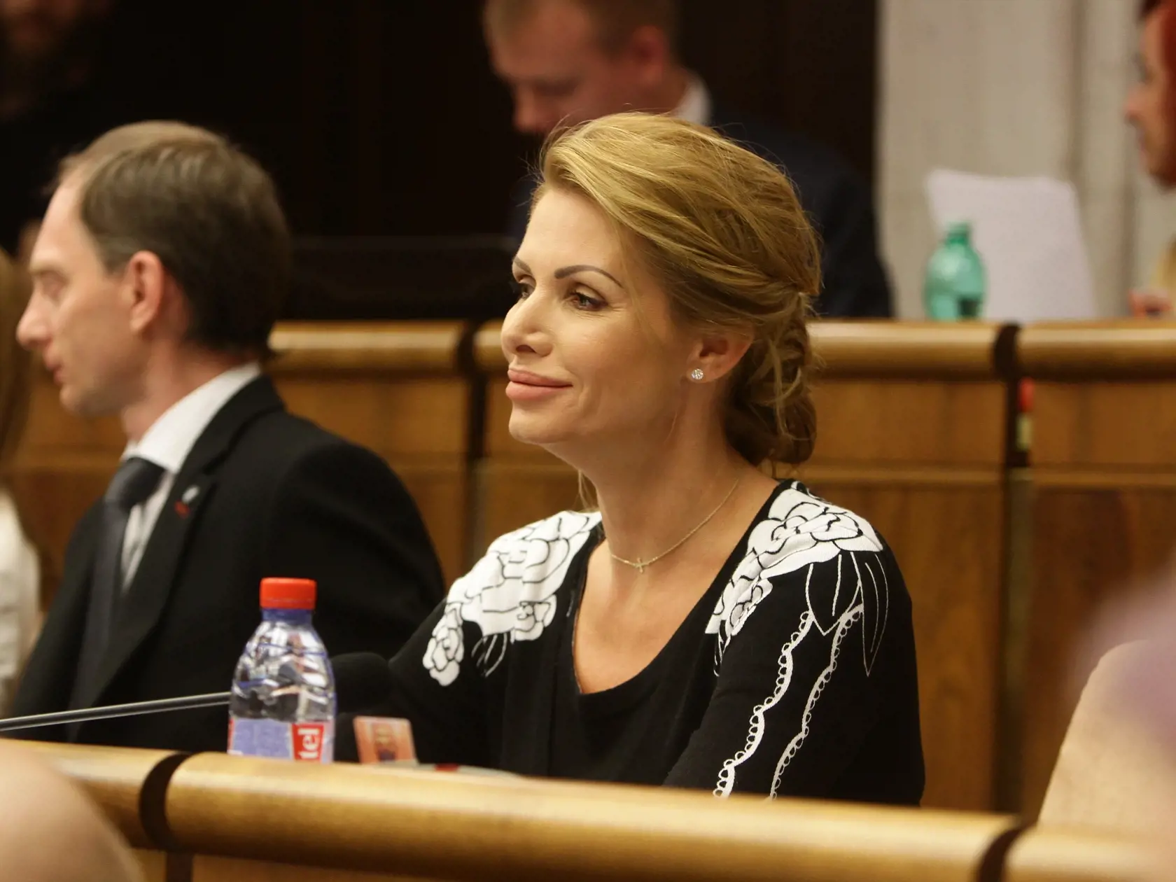 Petra Kristufkova (SME Rodina) pocas uvodneho dna 2.schodze NRSR.