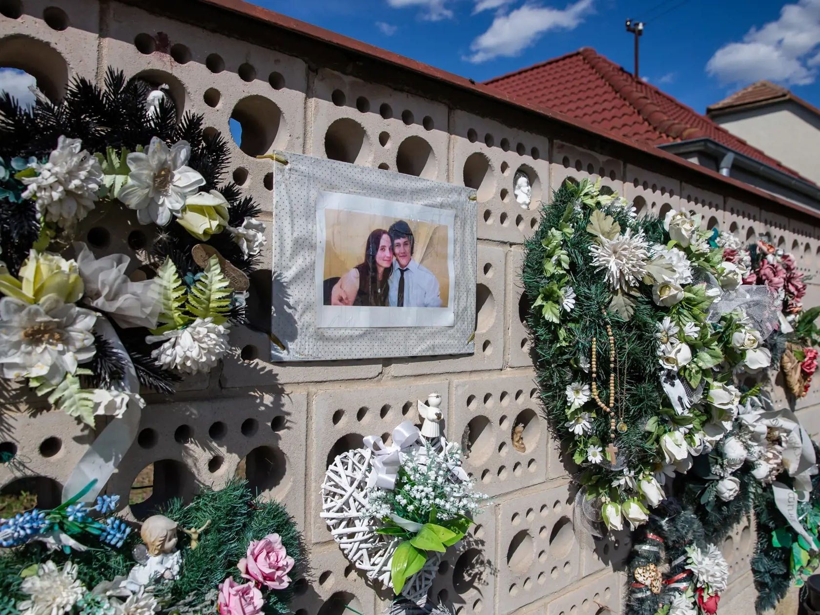 Na snímke je dom vo Veľkej Mači kde bol zavraždený Ján Kuciak a Martina Kušnírová. 