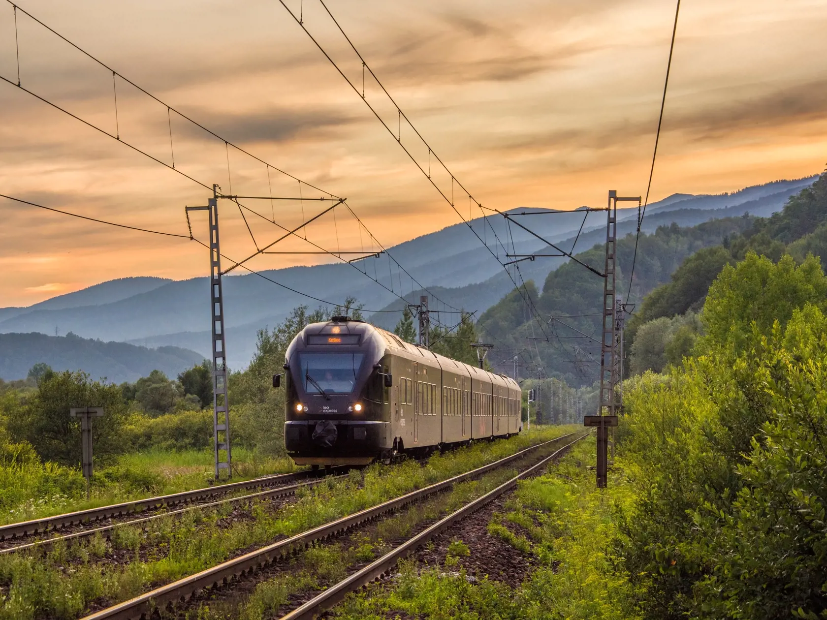 Vlak spoločnosti Leo Express