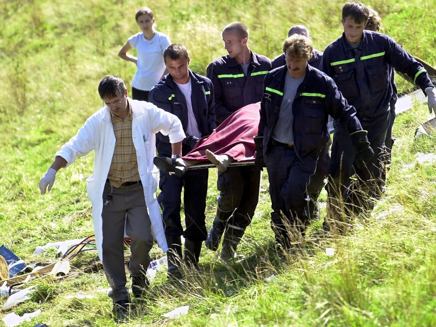 Havária  si vyžiadala 13obetí a 20 zranených