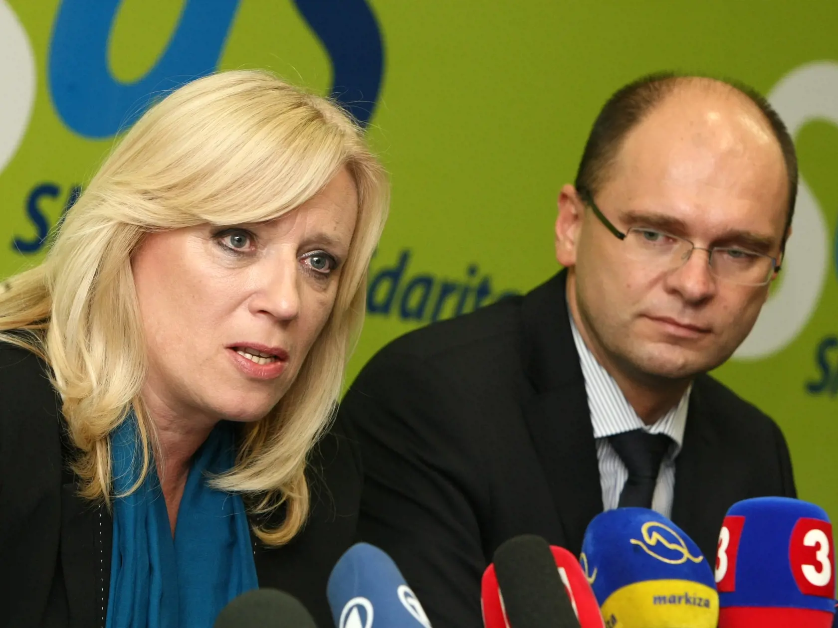Koaličná rada v sídle strany SaS - archívna snímka
