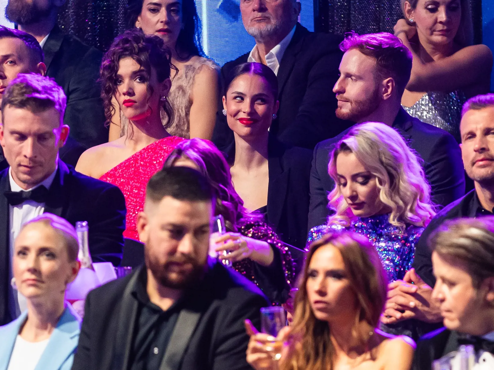 Finále tanečnej súťaže celebrít “LET’S DANCE 2024” v Bratislave. Na snímke Viktória Podmanická a Vilém Šír. 