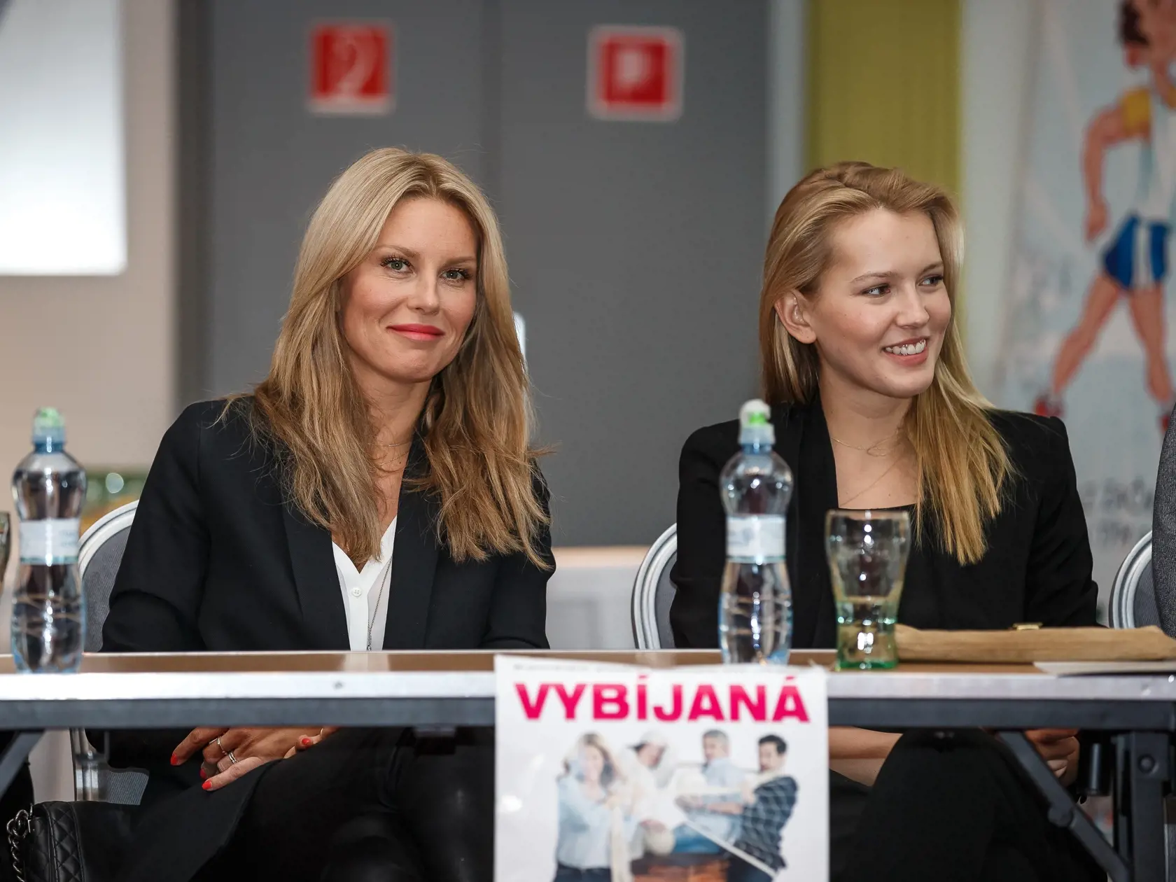 Tlacovka k predstavovanemu filmu Vybijana s jej hlavnymi predstavitelmi v Bratislave
