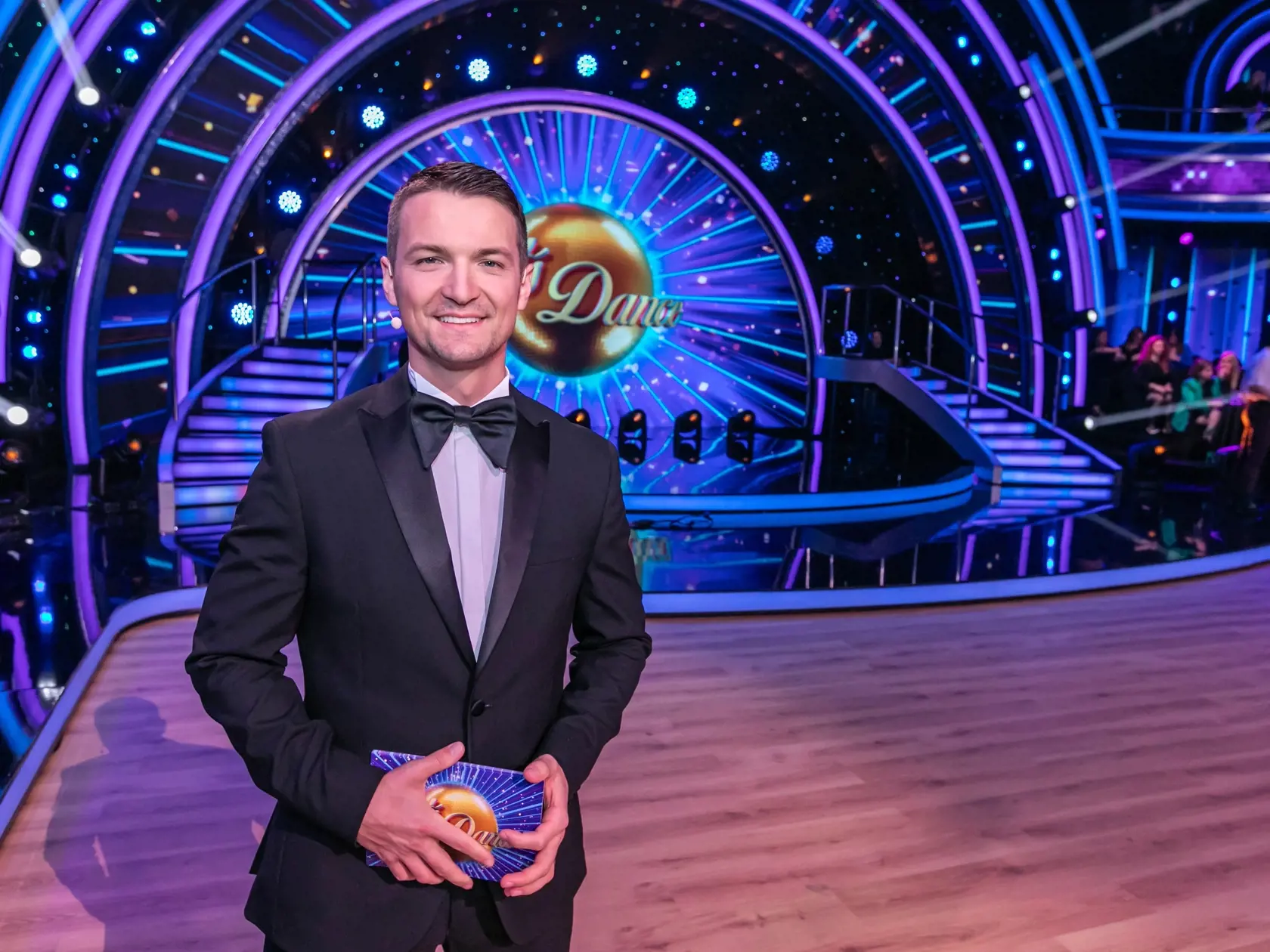 Príchody hostí na prvé kolo Lets Dance 2024. Na snímke Viktor Vincze. 