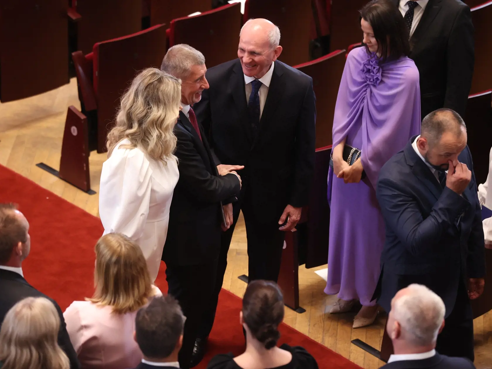 Inaugurácia nového prezidenta Slovenskej republiky Petra Pellegriniho. Babišovci
