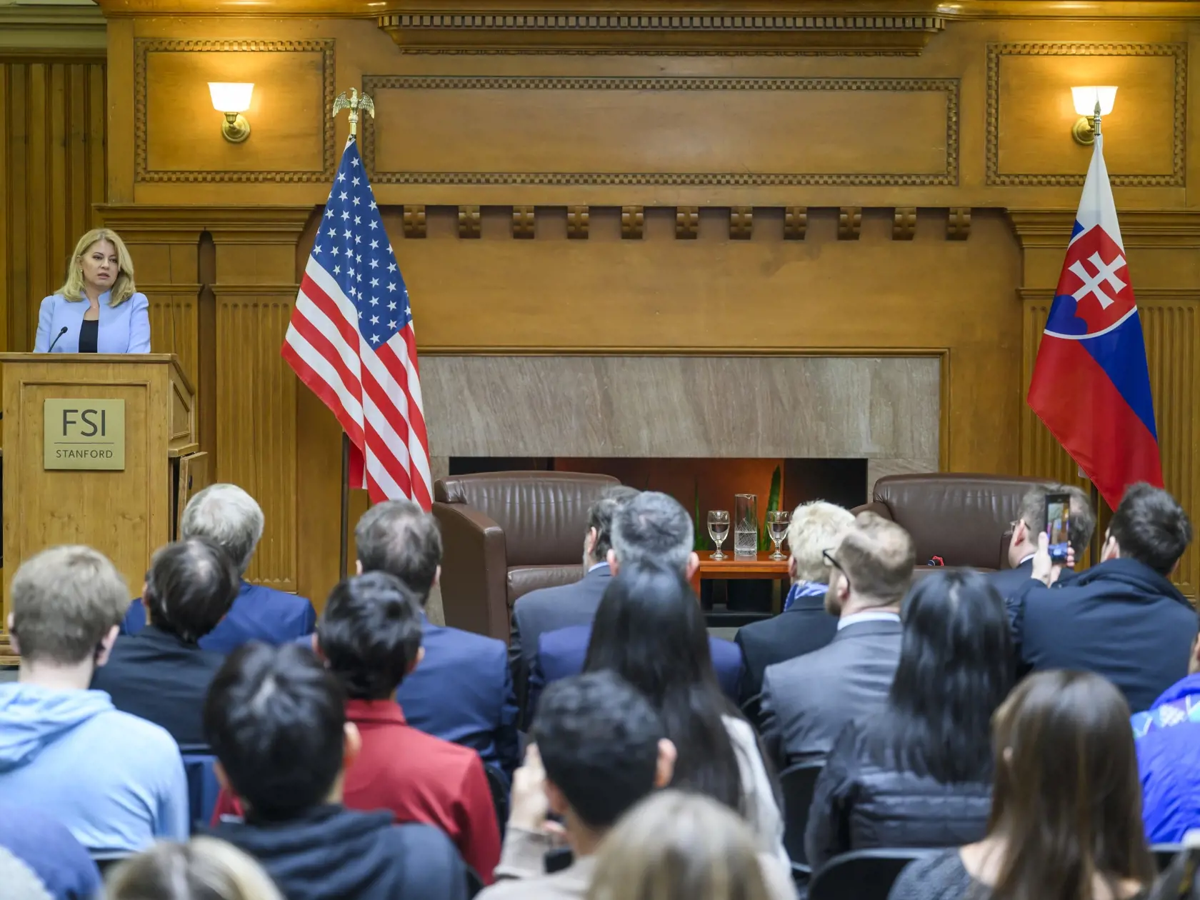 Prezidentka Čaputová návšteva Stanford
