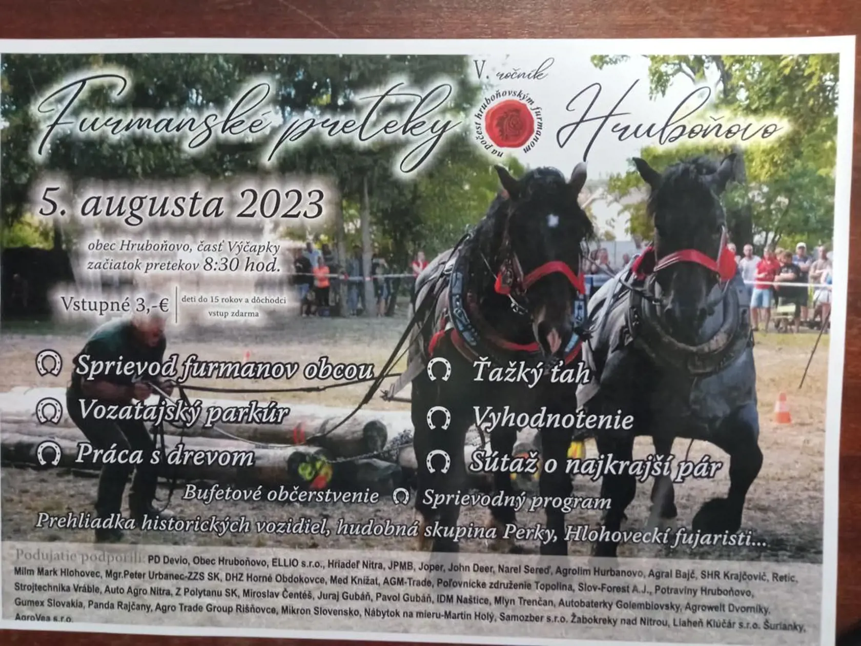 Hlavná myšlienka týchto pretekov pochádza z hlavy Alojza Pekarčíka, ktorý sa od raného veku o kone zaujíma.