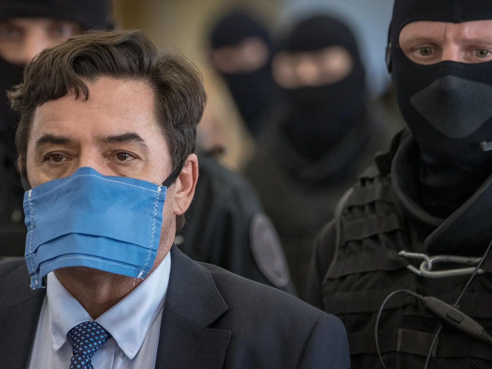 Pojednávanie na Špecializovanom trestnom súde v Pezinku na snímke Marián Kočner