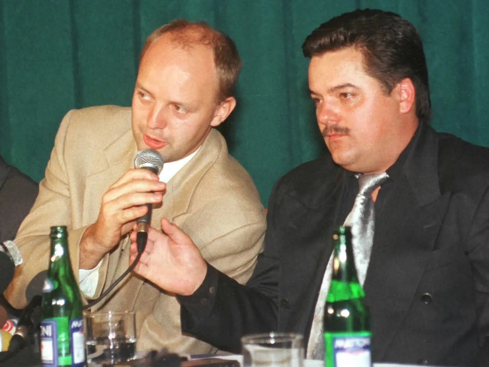 Pavol Rusko a Marian Kočner koncom 90. rokov.