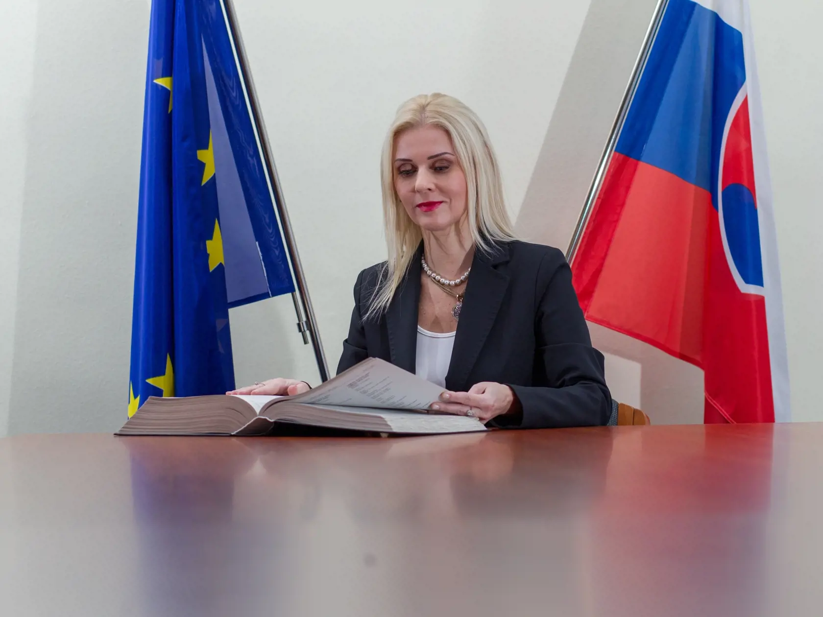 Monika Jankovská ešte ako štátna tajomníčka