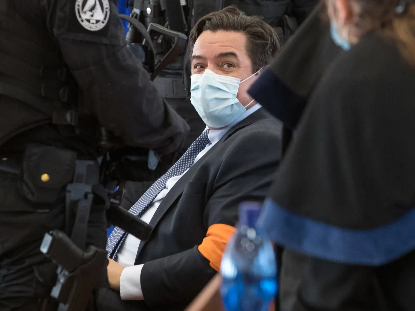 Pojednávanie na Špecializovanom trestnom súde v Pezinku na snímke Marián Kočner