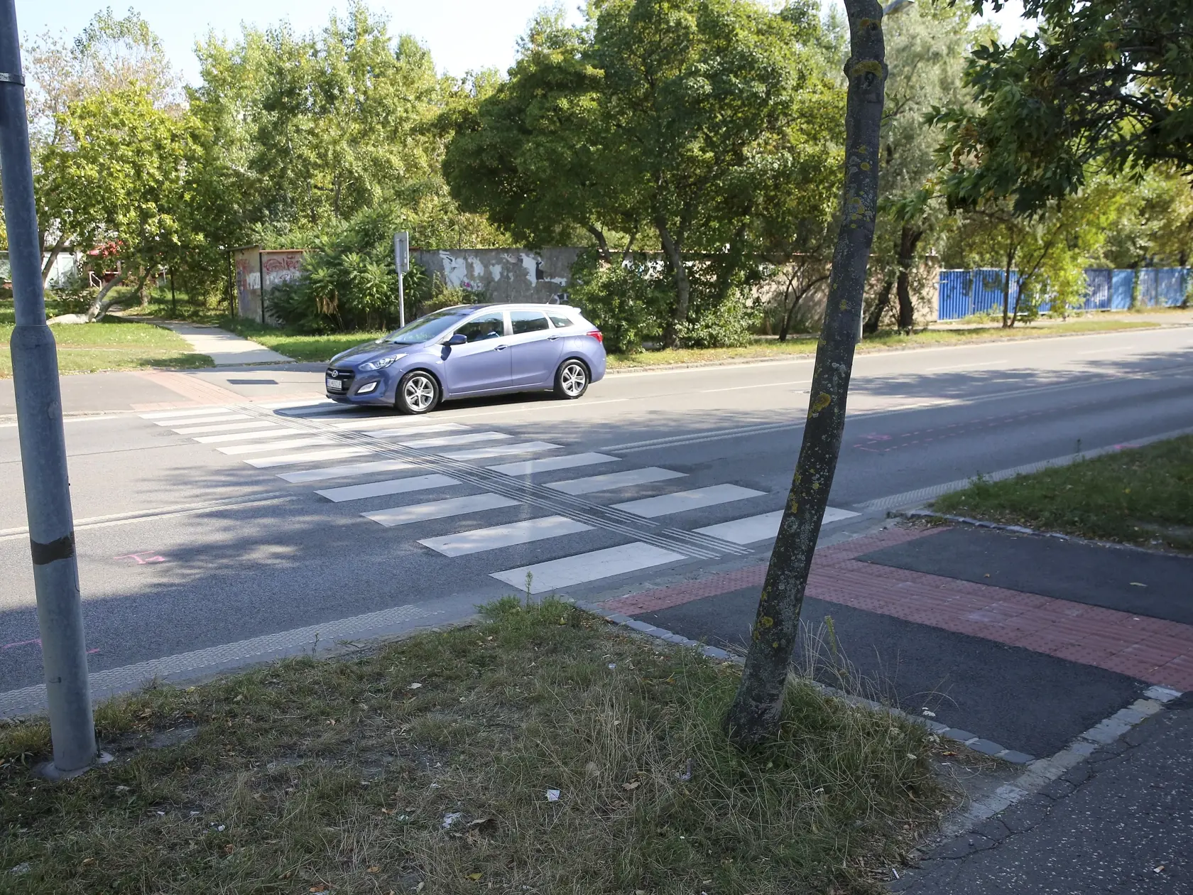 Priechod na ktorom zomrela študentka.
