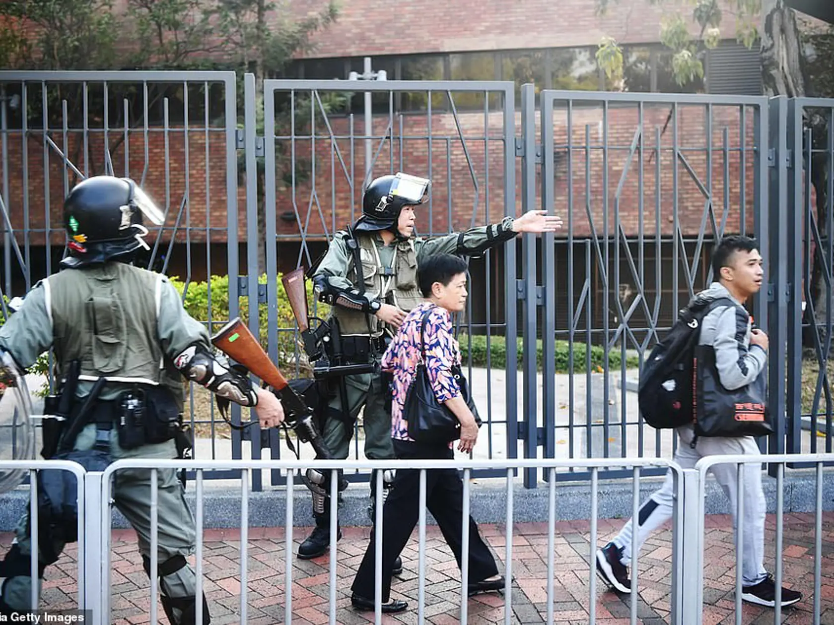 Krvavé protesty v Hongkongu