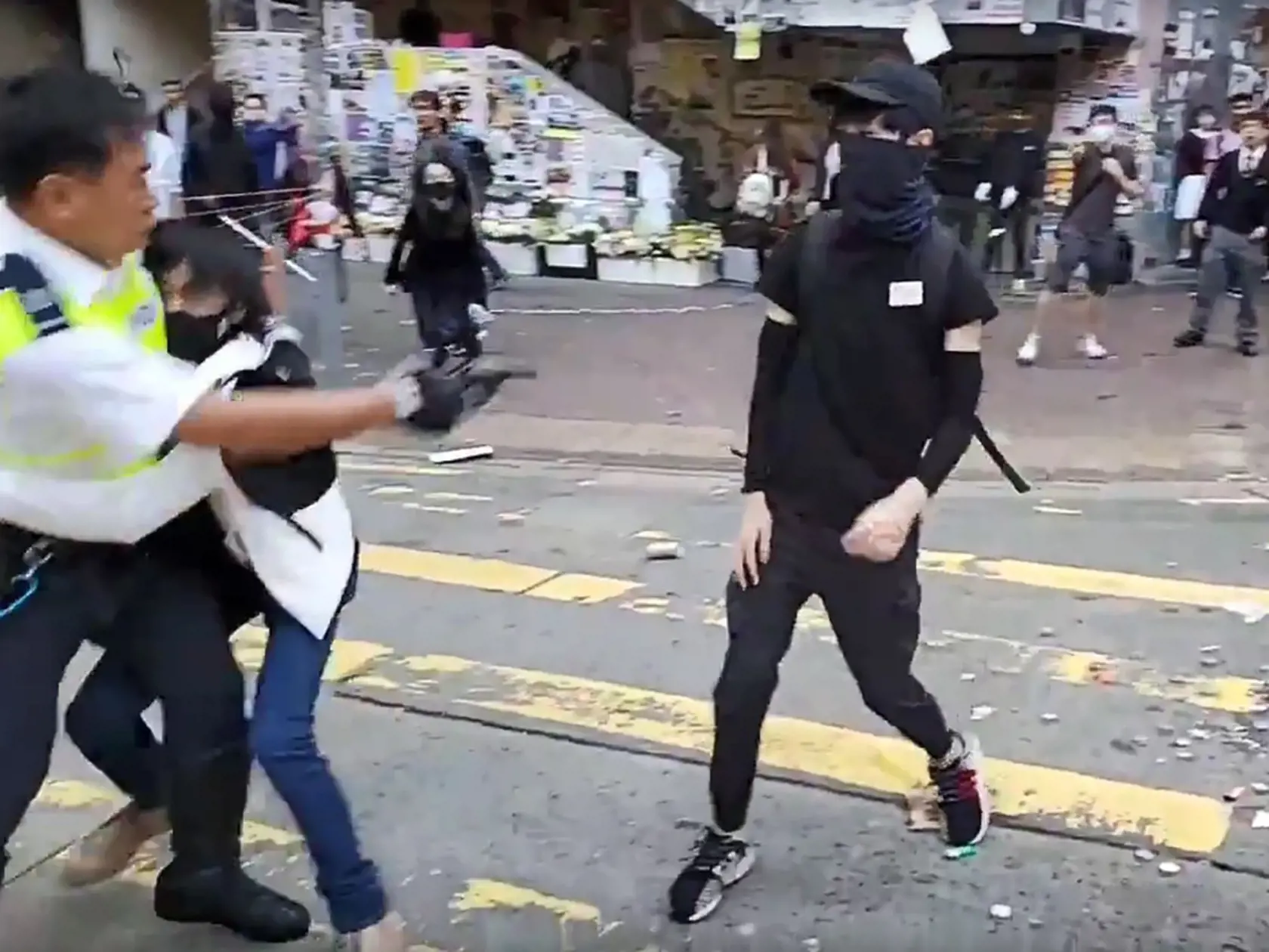 Protesty v Hong Kongu