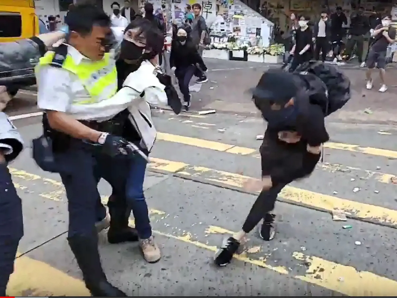 Protesty v Hong Kongu