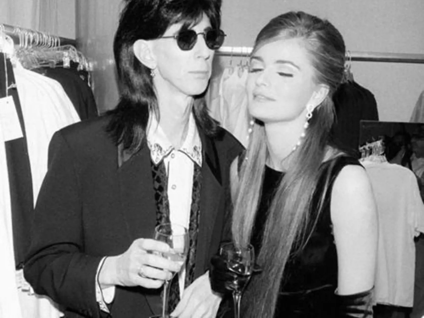 Hudbník Ric Ocasek a Pavlína Porizkova