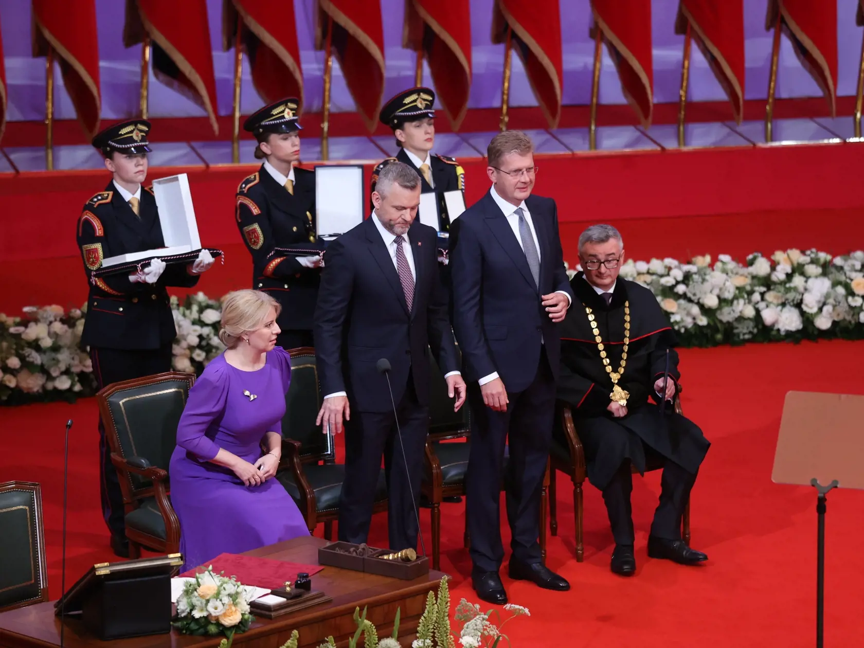 Inaugurácia nového prezidenta Slovenskej republiky Petra Pellegriniho.