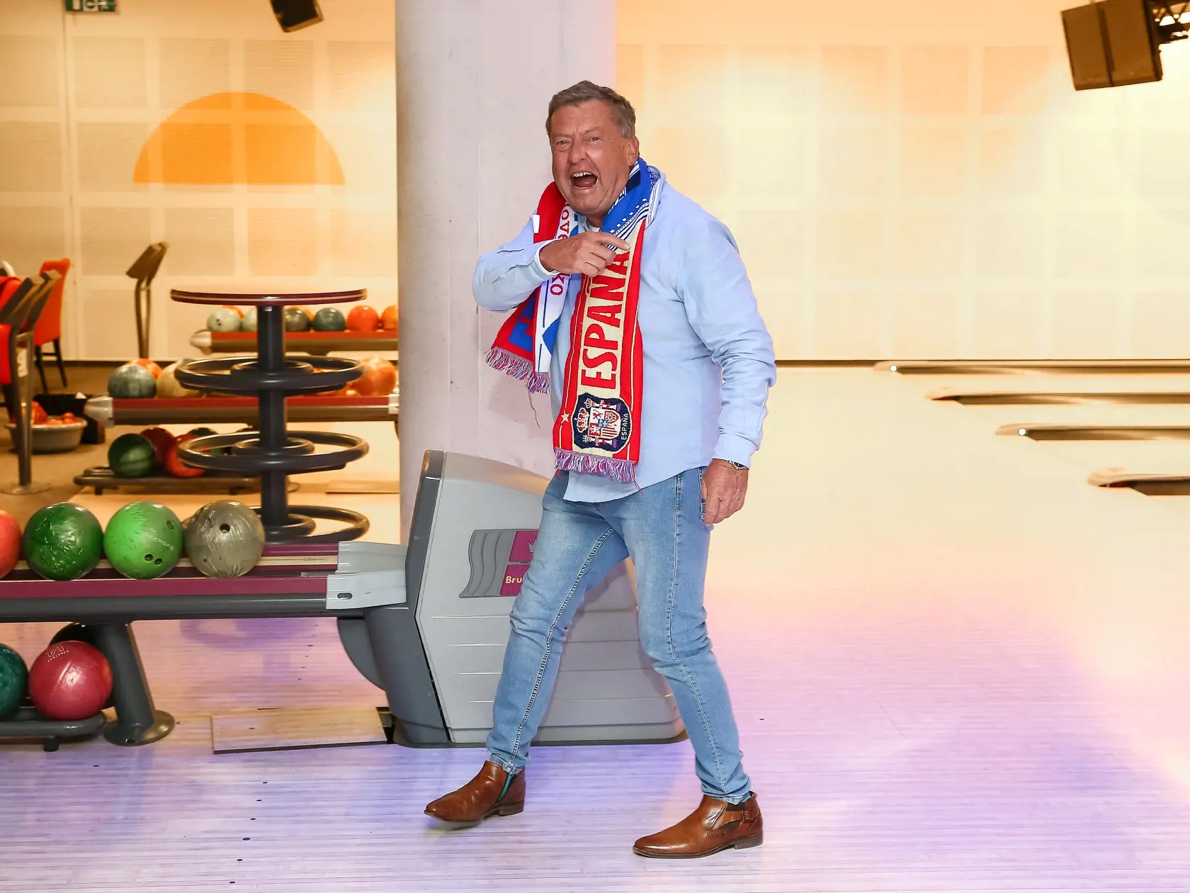 Valentínska párty zoskupenia Československý lev v Bratislave. Na snímke Štefan Wimmer.