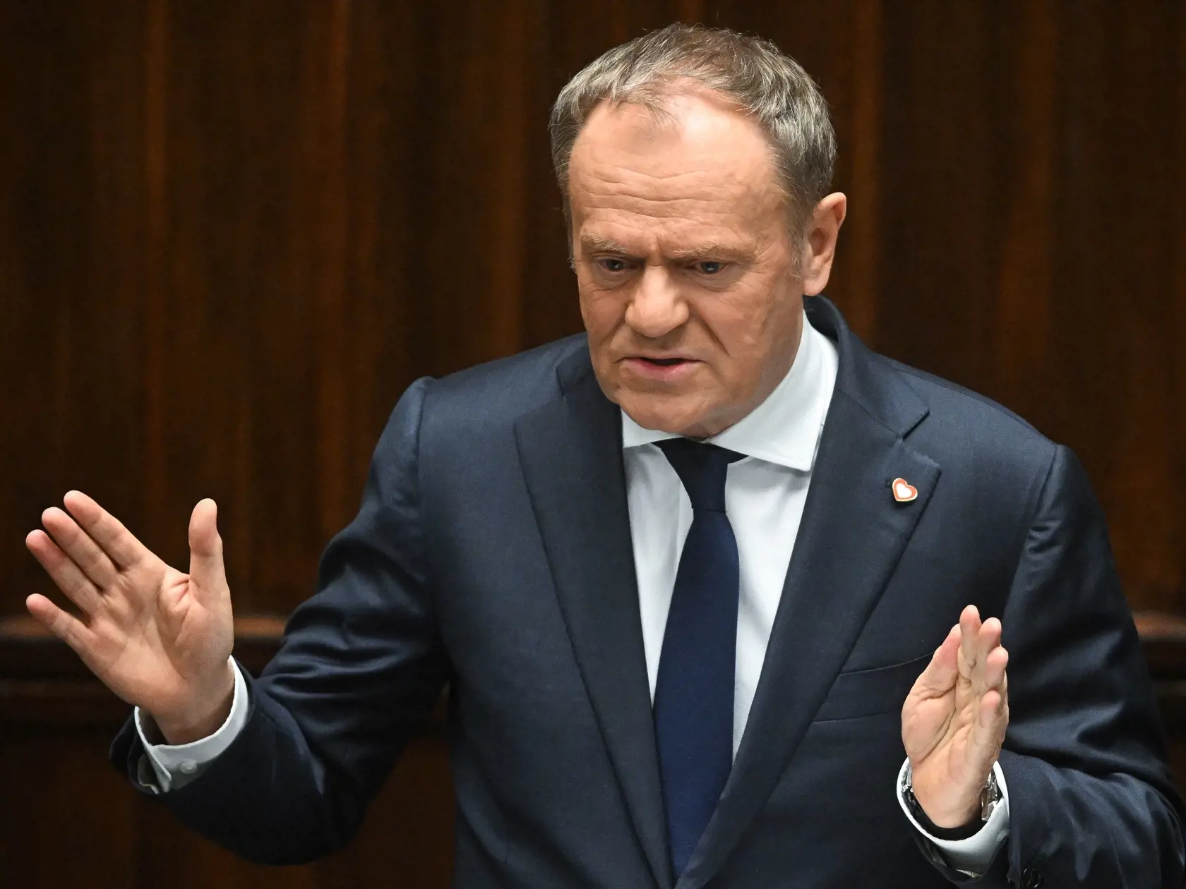 Poľský premiér Donald Tusk