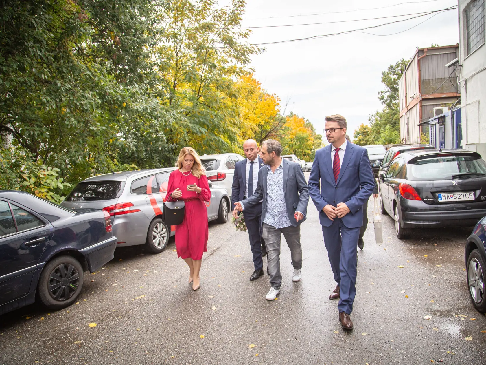 Pred Inkognitom sa prezidentka Zuzana Čaputová stretla s generálnym riaditeľom TV JOJ Marcelom Gregom.