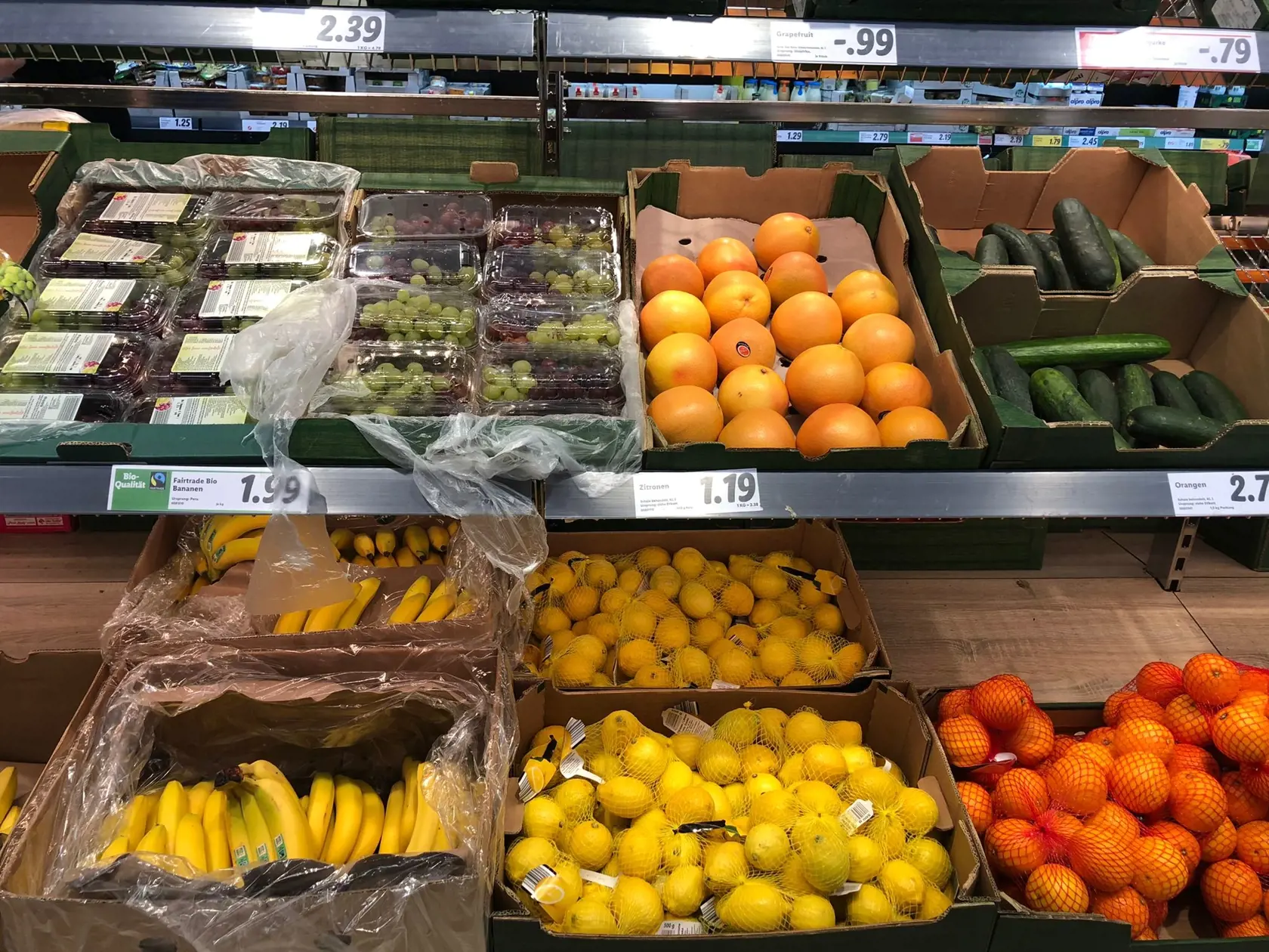 Porovnali sme ceny potravín v Rakúsku, takéto sú aktuálne v Lidli.
