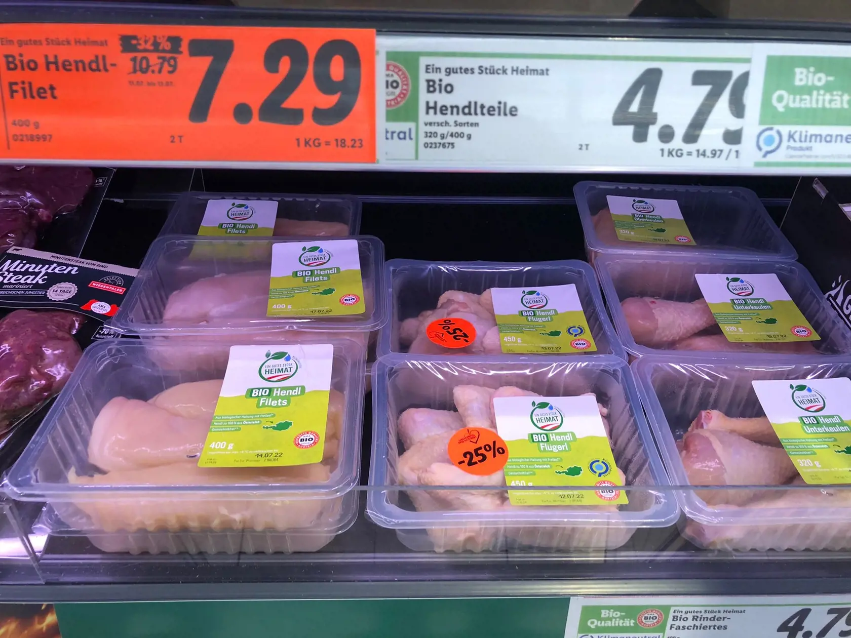 Porovnali sme ceny potravín v Rakúsku, takéto sú aktuálne v Lidli.