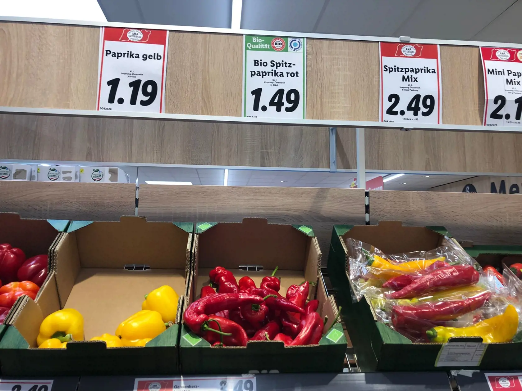 Porovnali sme ceny potravín v Rakúsku, takéto sú aktuálne v Lidli.