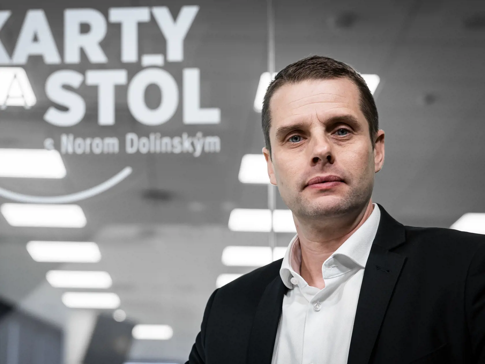 Diskusná relácia "Karty na stôl", ktorej hosťom bol Martin Klus.