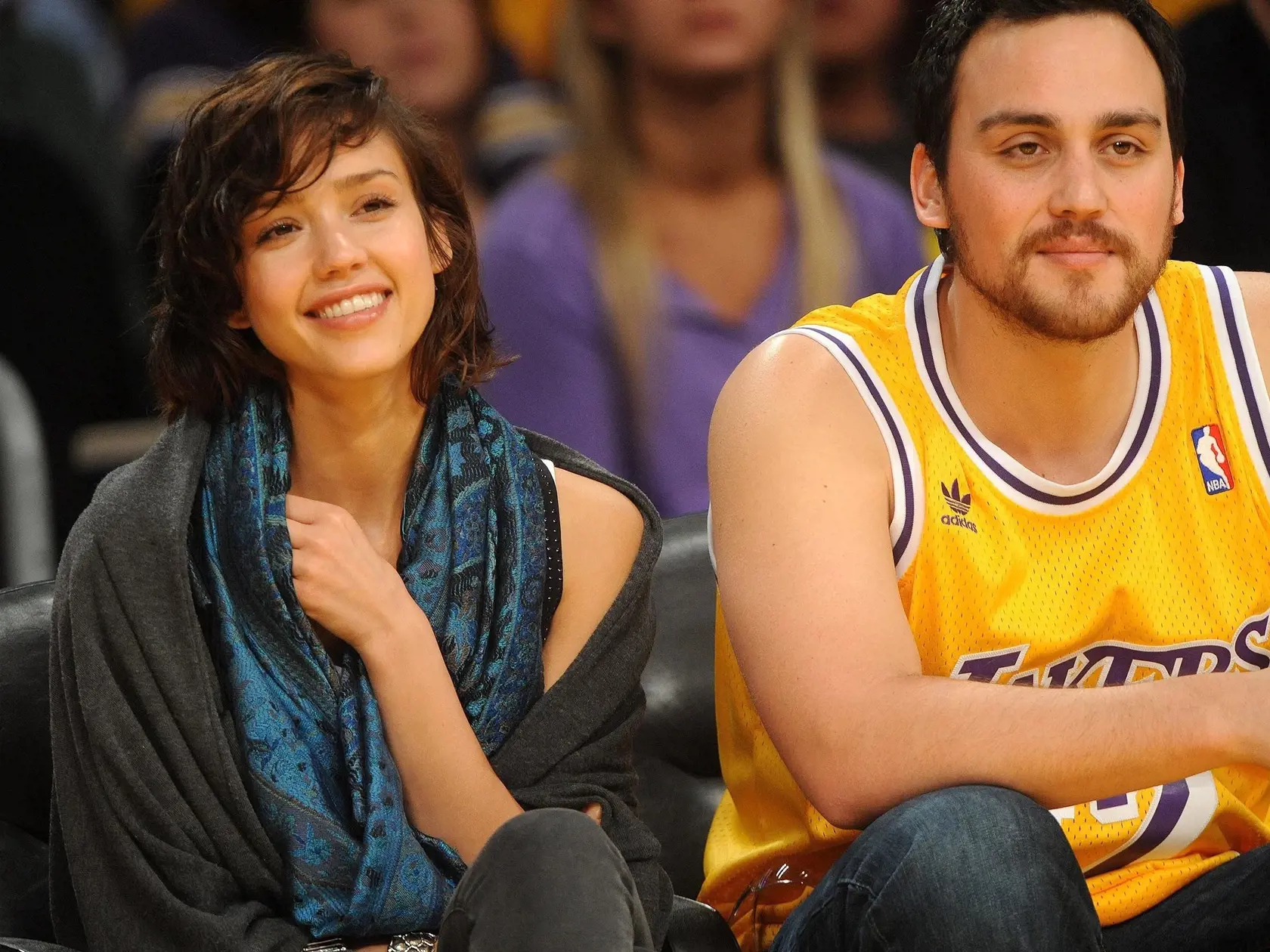 Jessica Alba s bratom Joshuom