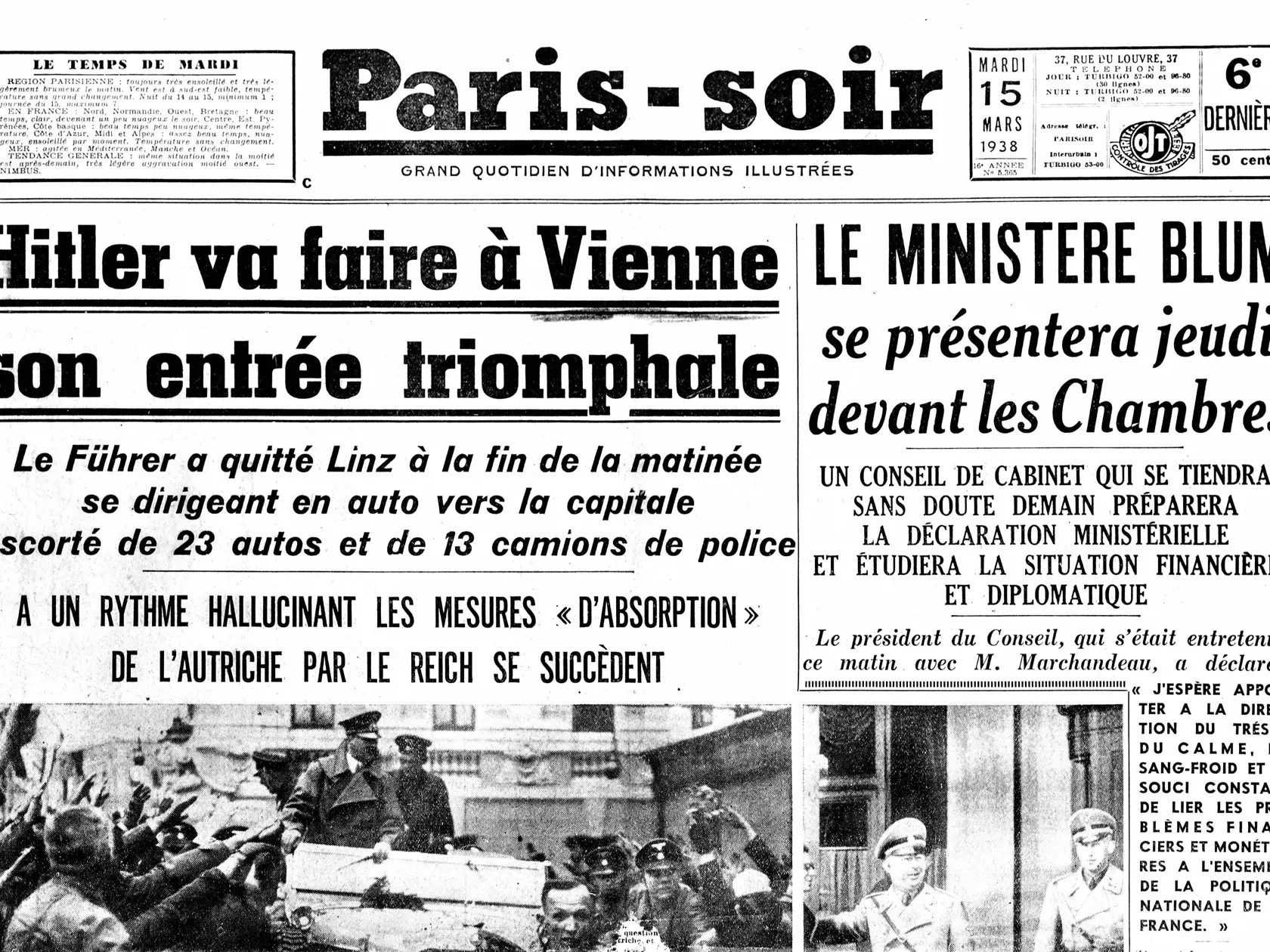 Na titulke: V roku 1938.