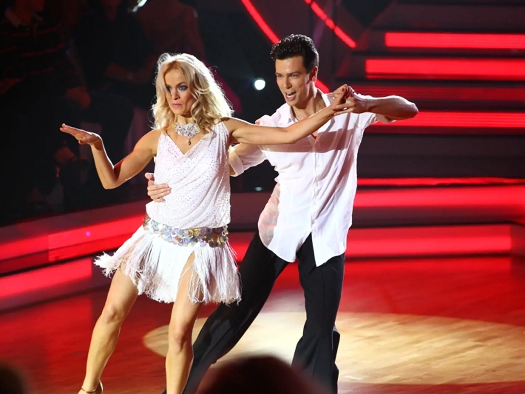 Odmena za víťazstvo?: Moderátorka nastúpila do športových správ krátko po súťaži Let‘s Dance.