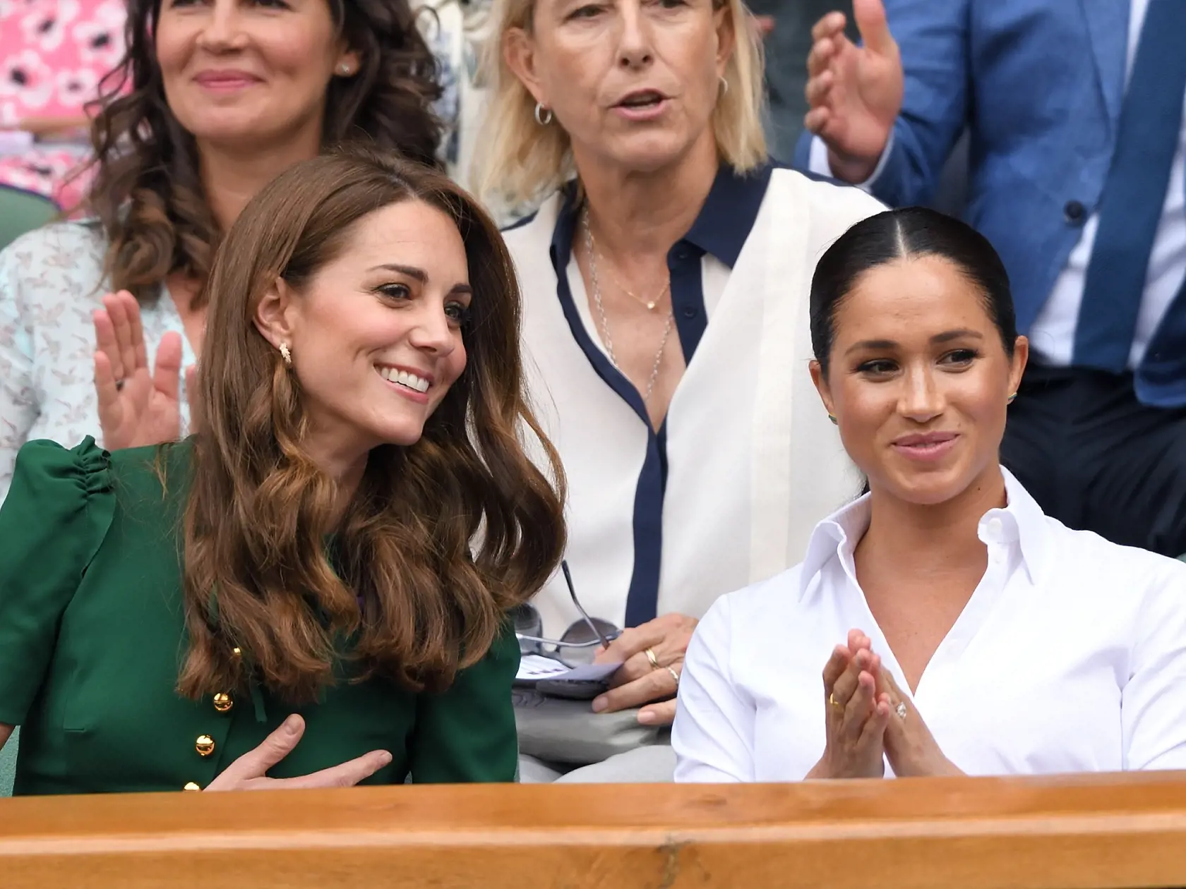Meghan sa v roku 2019 na Wimbledone pretvarovala, ako sa len dalo. S Kate si v skutočnosti nikdy nesadli.