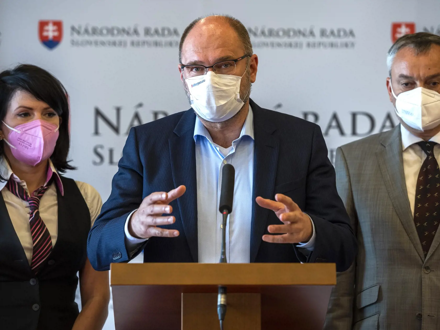 Richard Sulík, Jana Bittó Cigániková a Radovan Sloboda