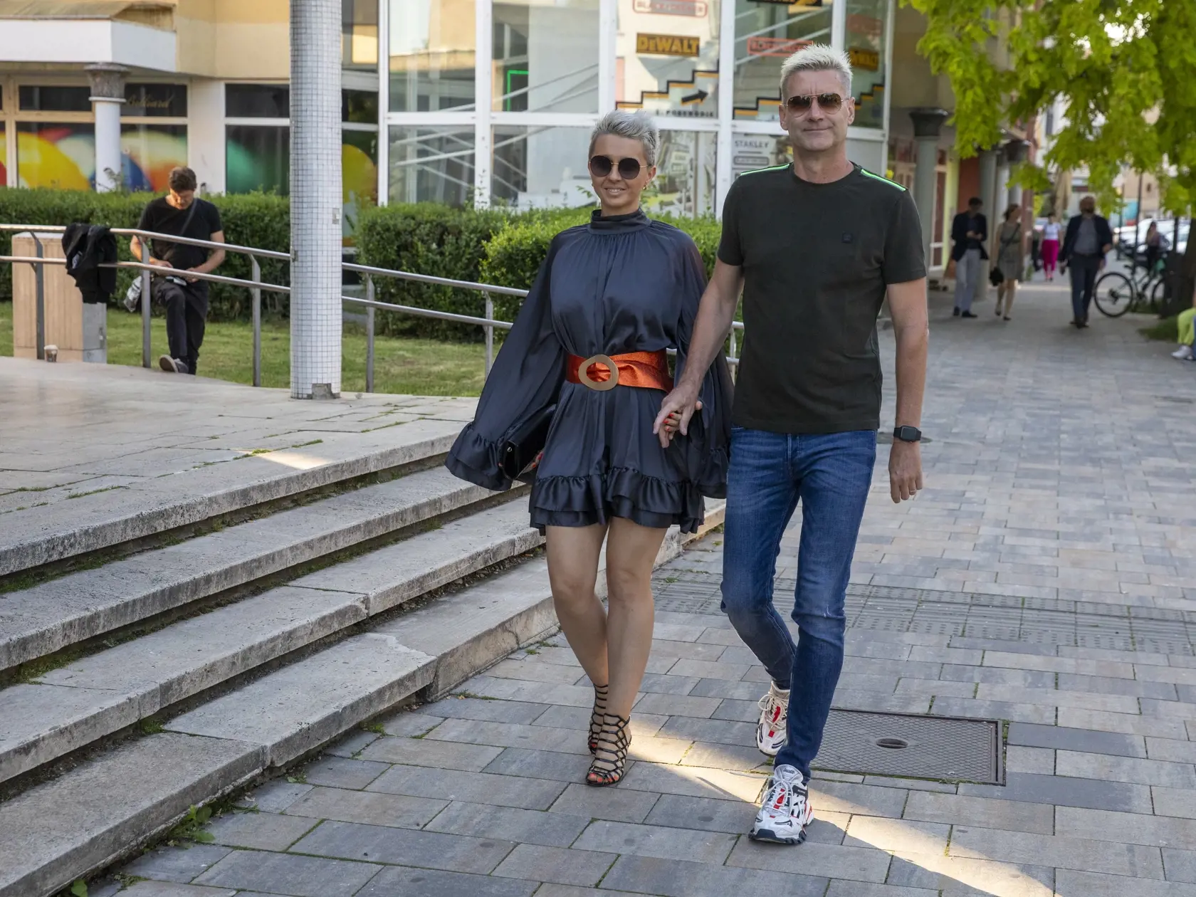 Andy Kraus s manželkou Jankou.