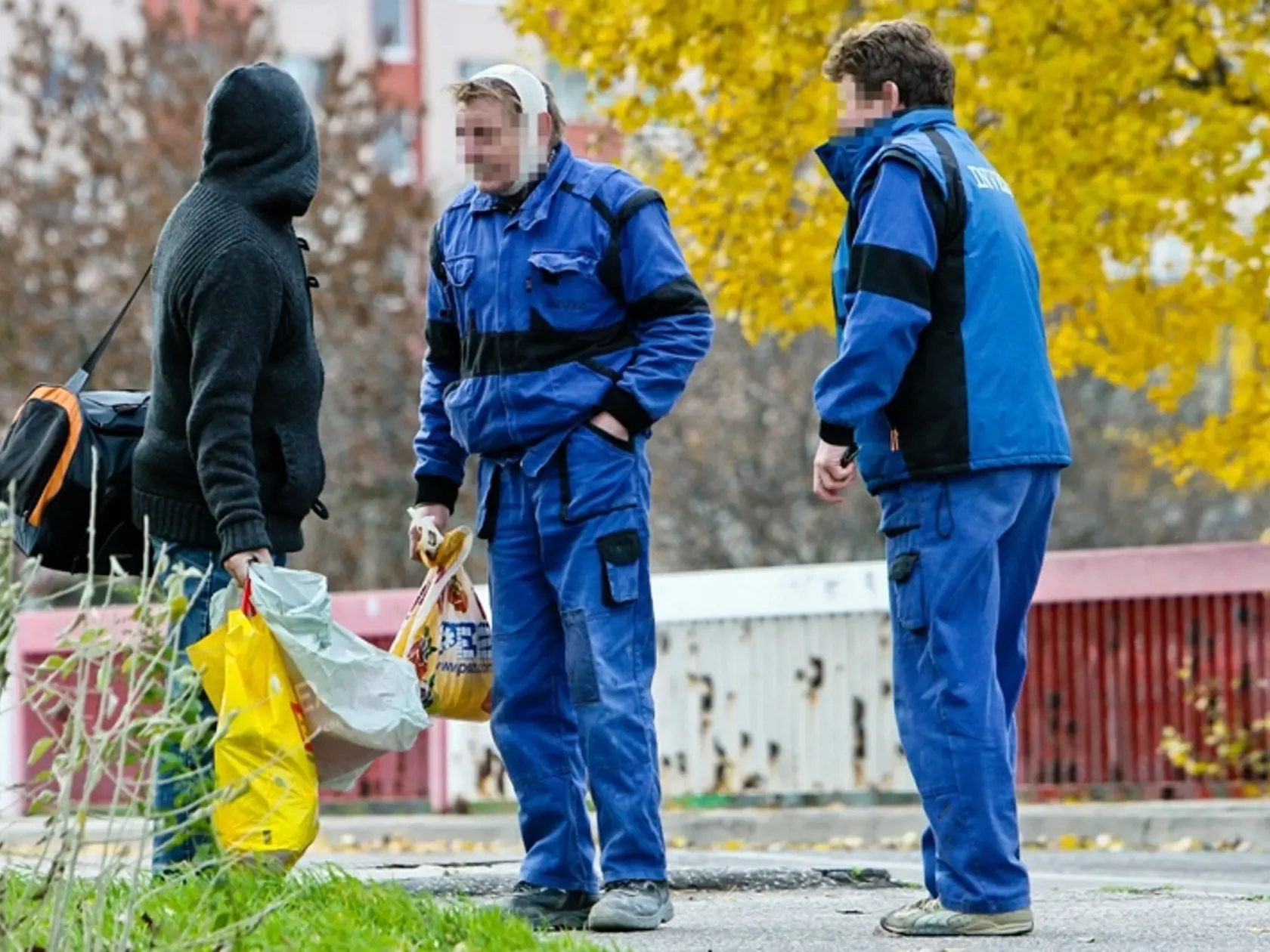 Zranení: Pán Daráš s kolegom Jozefom odišli z nemocnice po vlastných.
