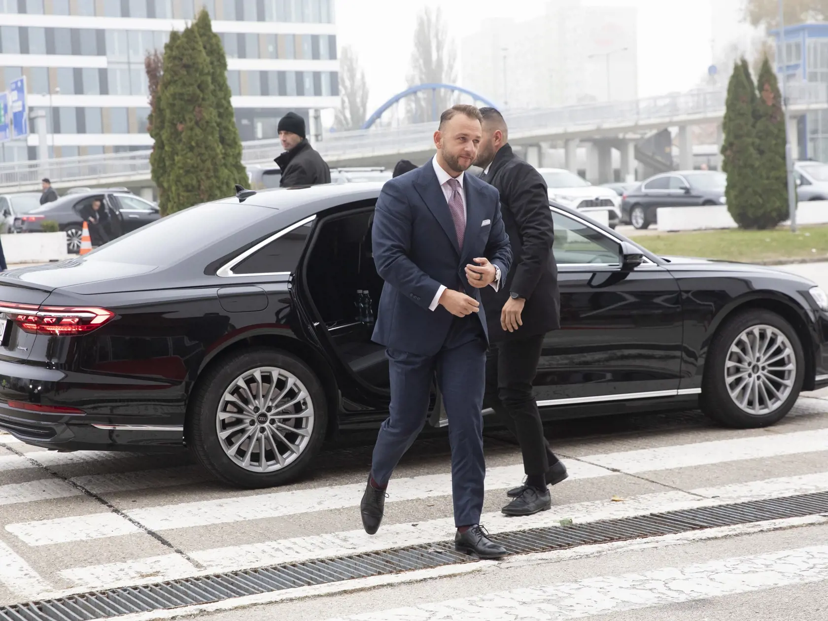 Na snímke je snem politickej strany SMER-SD v bratislavskej Inchebe.
Minister vnútra Matúš Šutaj Eštok
