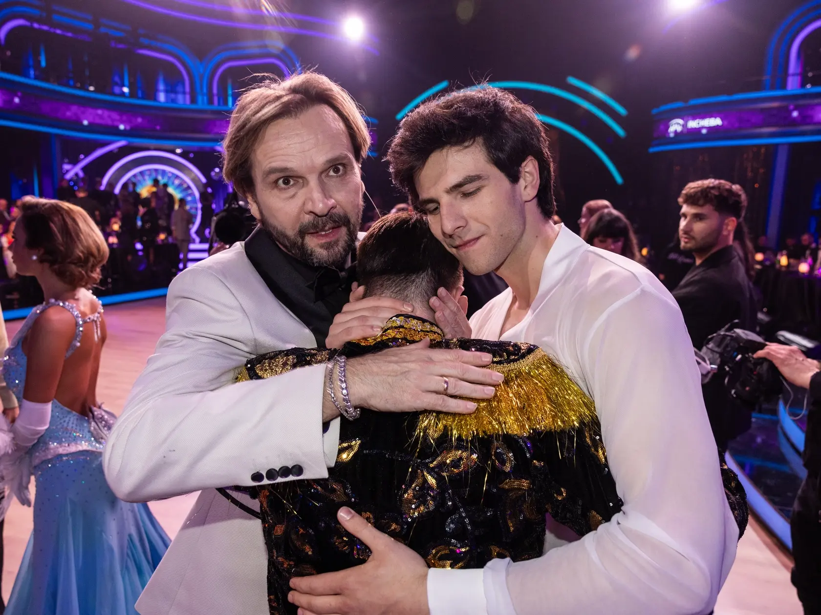 Ján Ďurovčík, Kristián Baran a Šimon Jakuš po vypadnutí v štvrtom  kole Let's dance 2025.