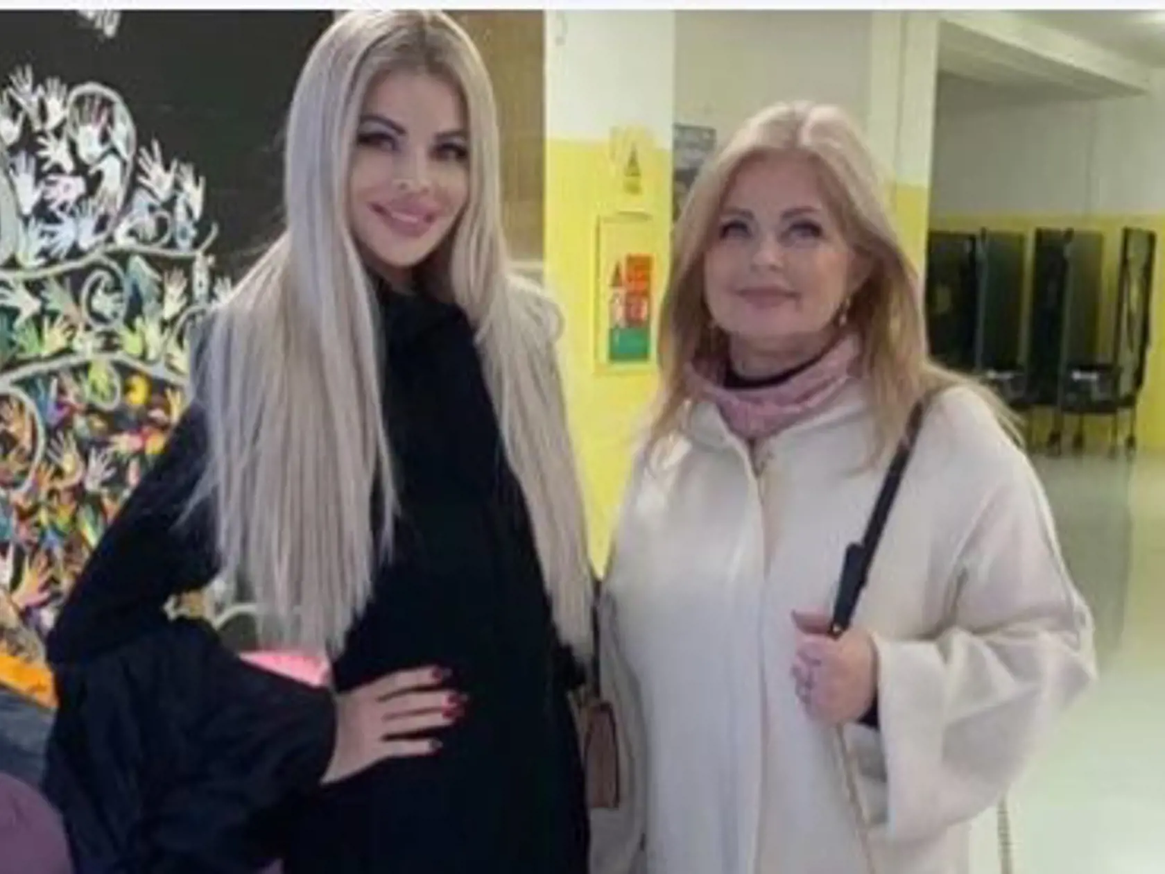 Silvia Kucherenko s mamou Monikou.
