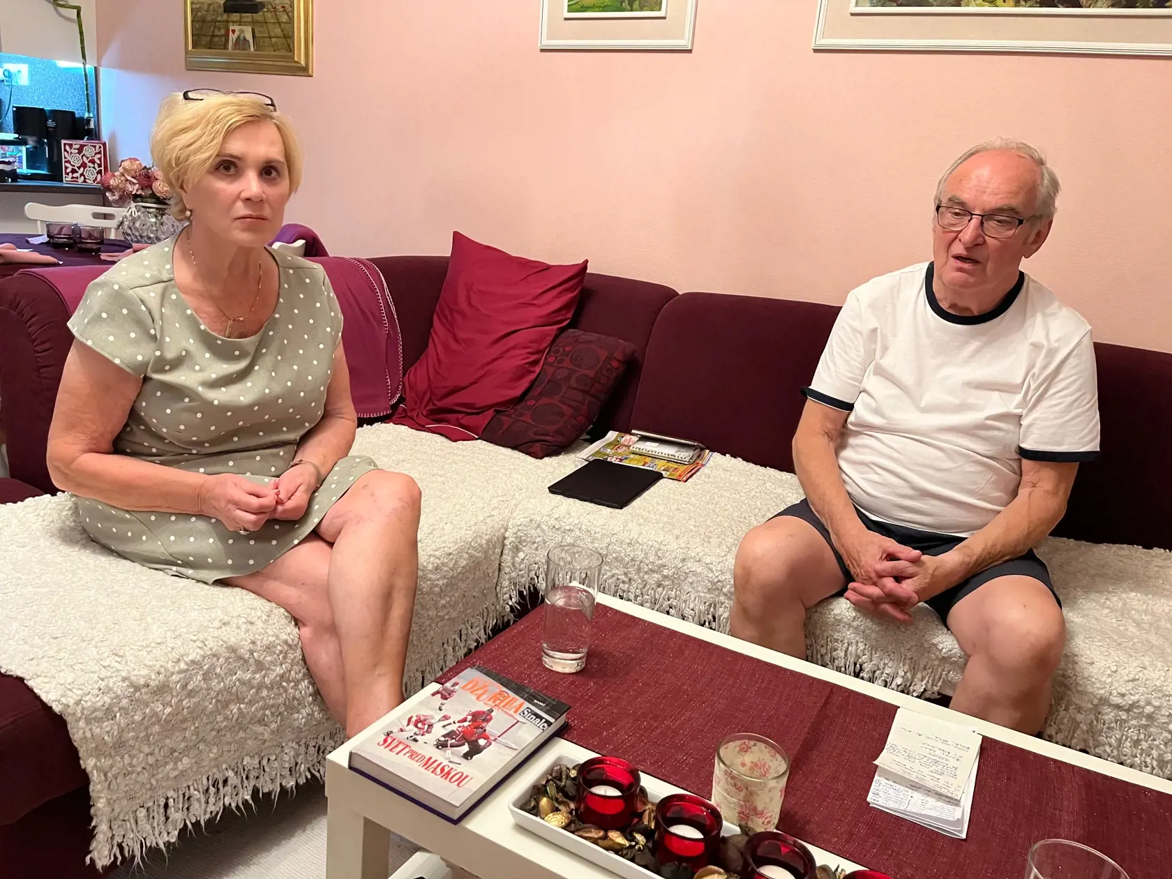 Eva Dzurillová a Jaromír Mayer si spoločné chvíle užívajú.