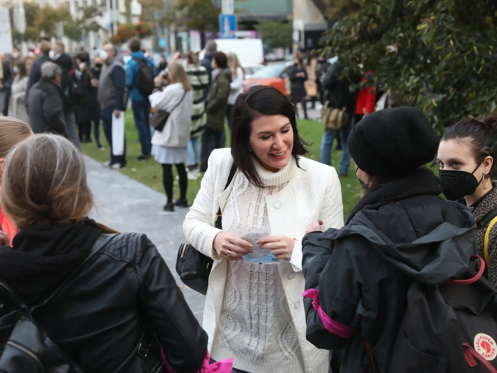 Protestu sa zúčastnila aj Jana Bittó Cigániková.