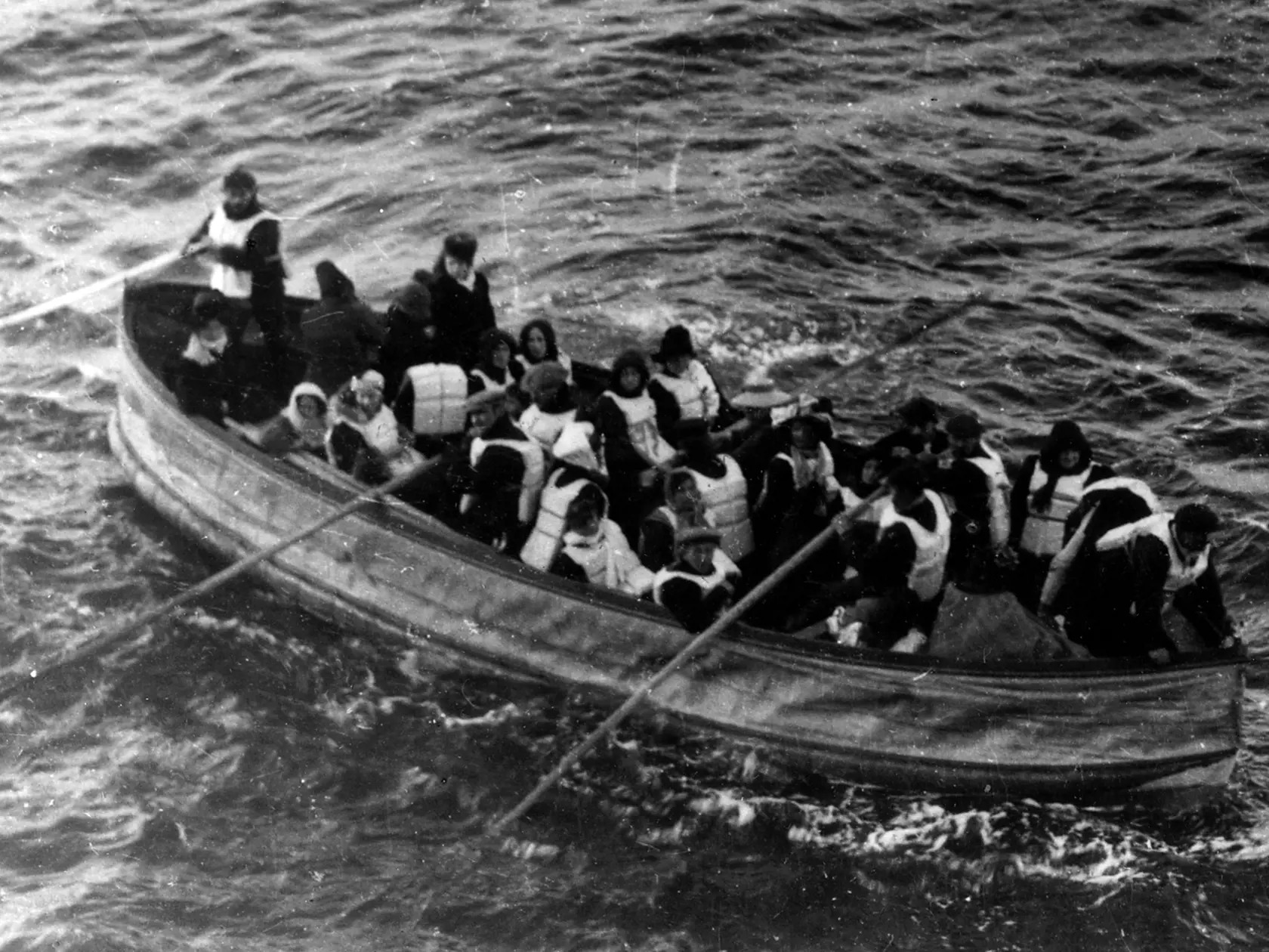 Titanic - záchranný čln